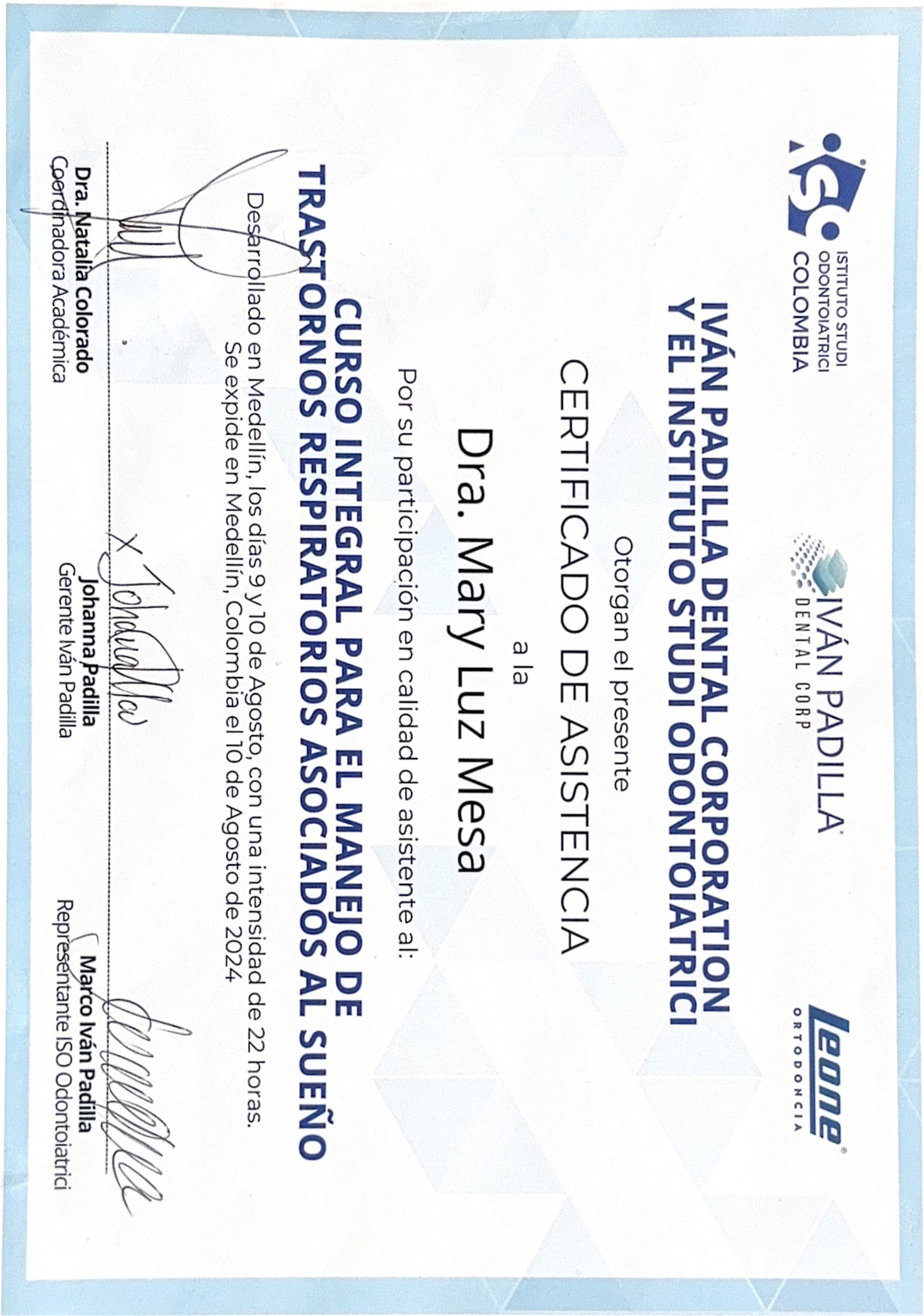 Certificación 10